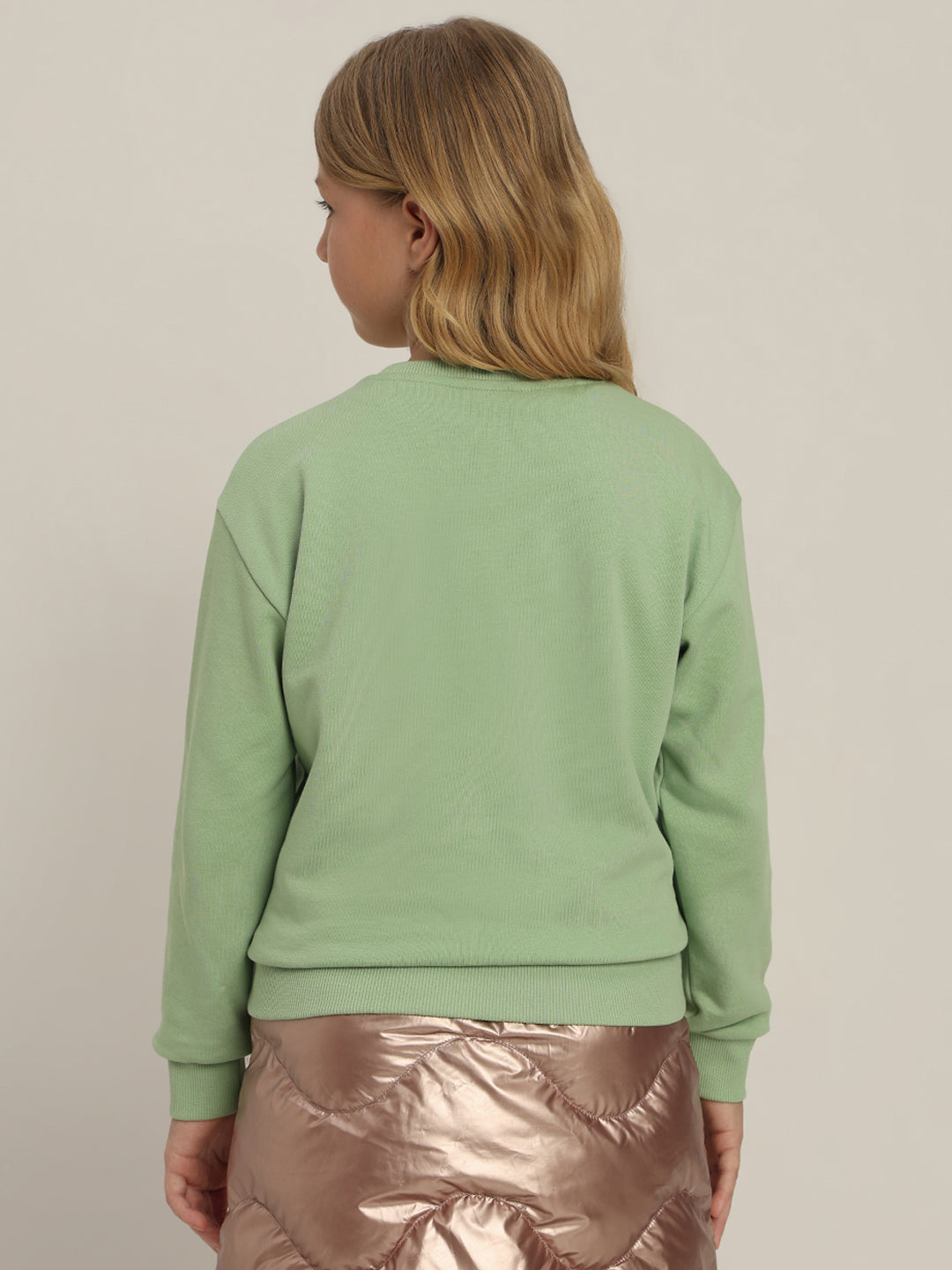 GIRL Printed Cotton Sweatshirt