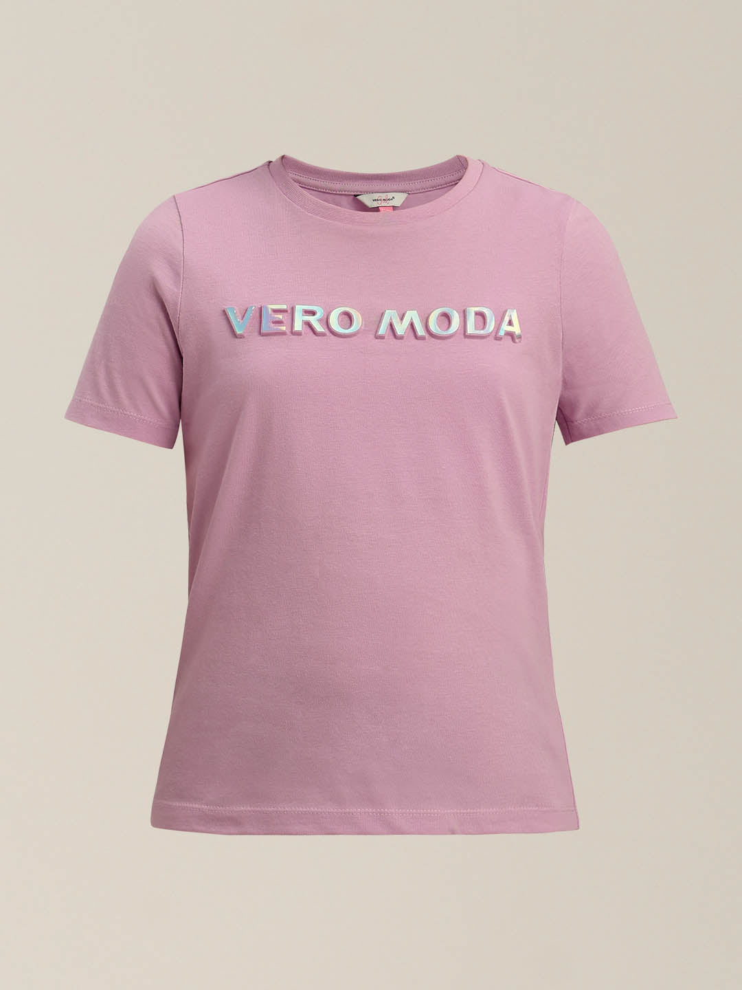 GIRLS Purple Logo Print t-shirt