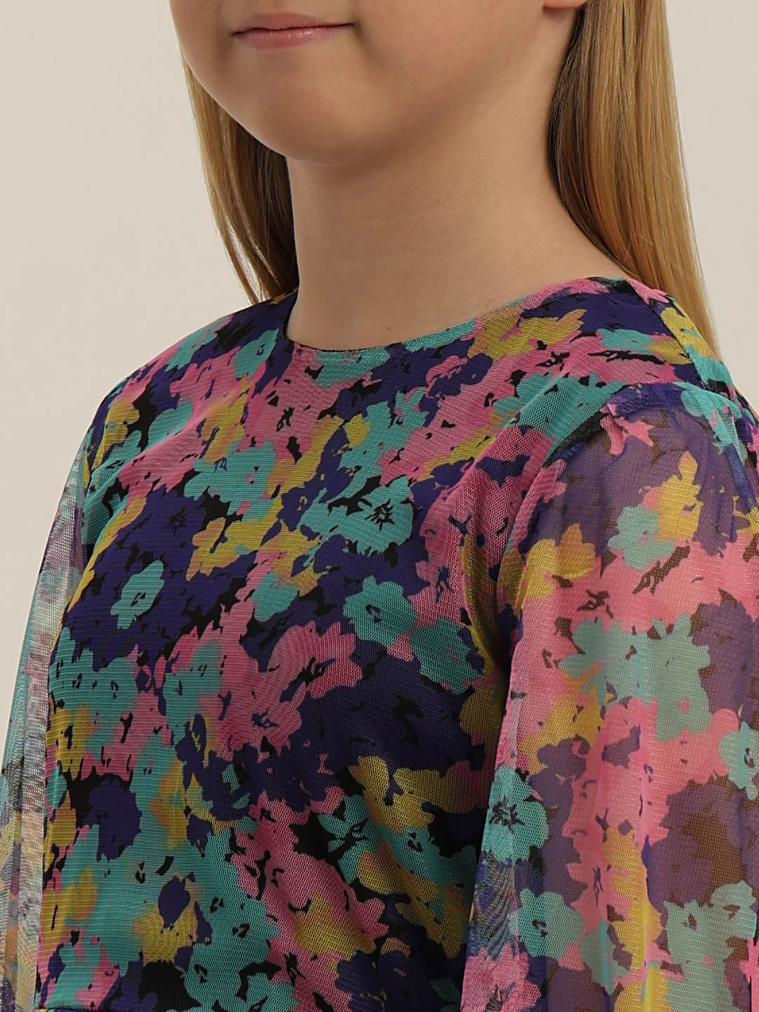 GIRLS Floral Fit & Flare Dress