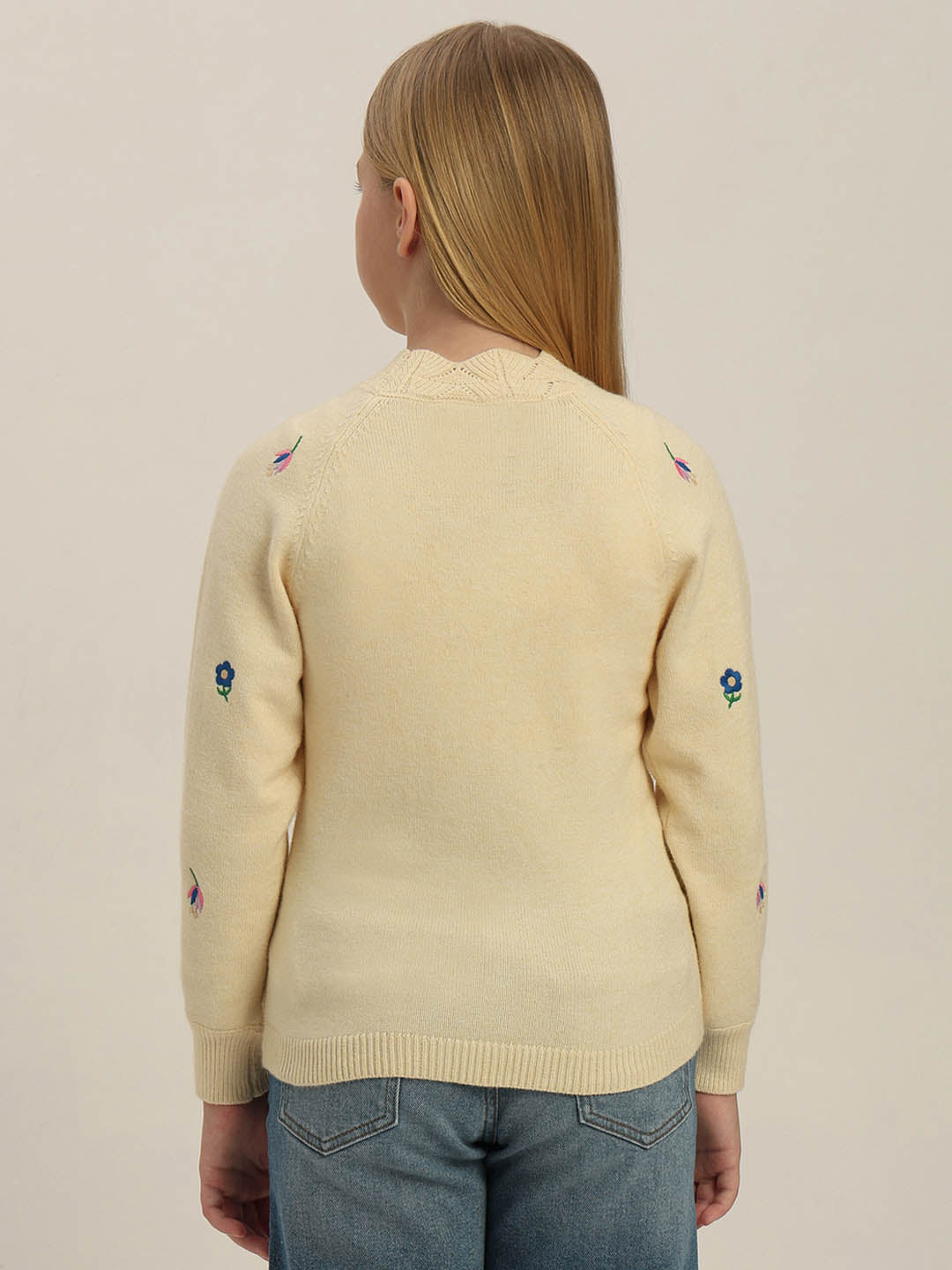 GIRLS Printed Knit Pullover