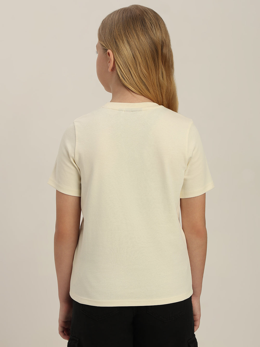 GIRLS Smiley World Printed T-shirt