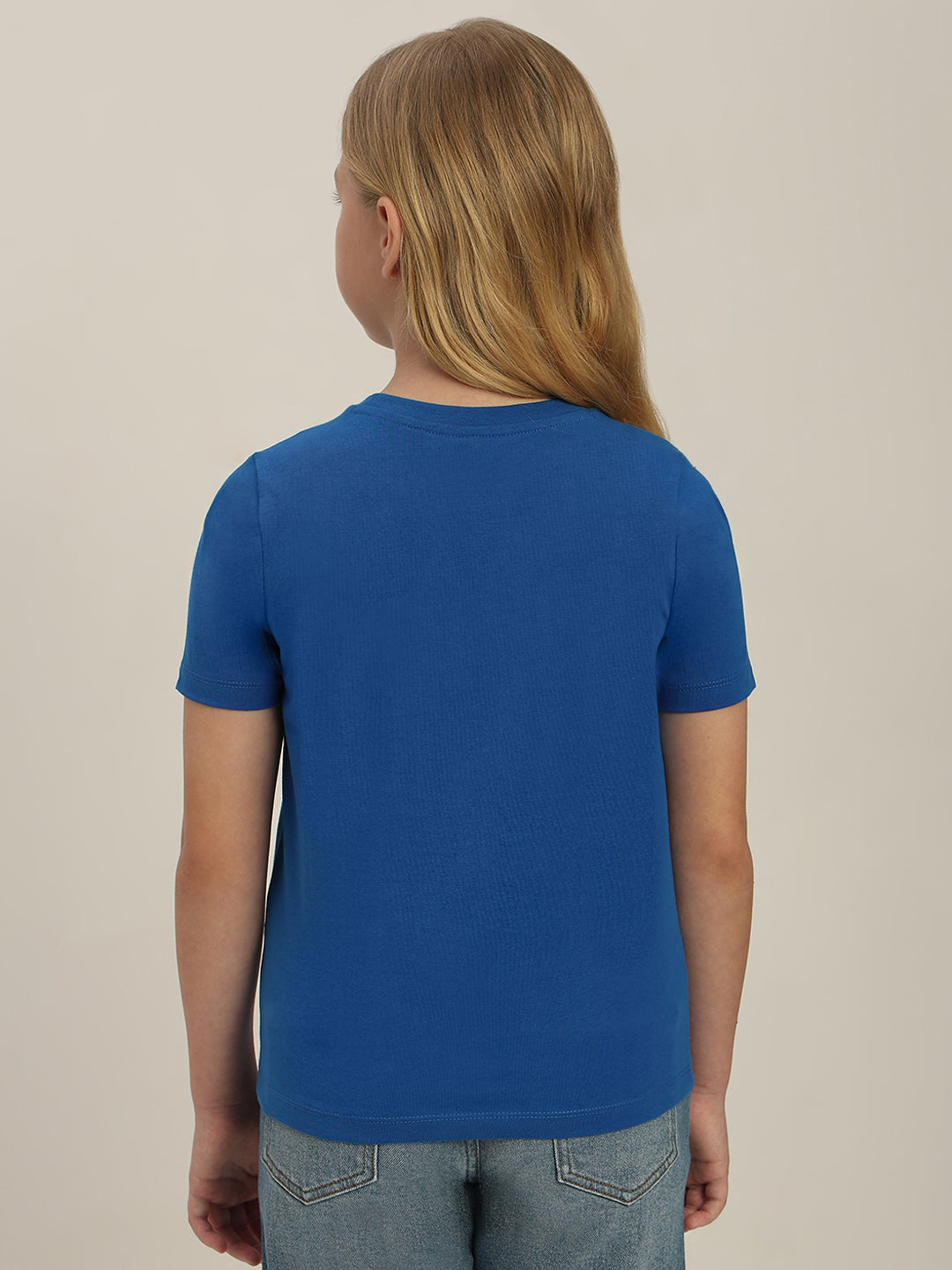 GIRLS Graphic Print Cotton T-shirt