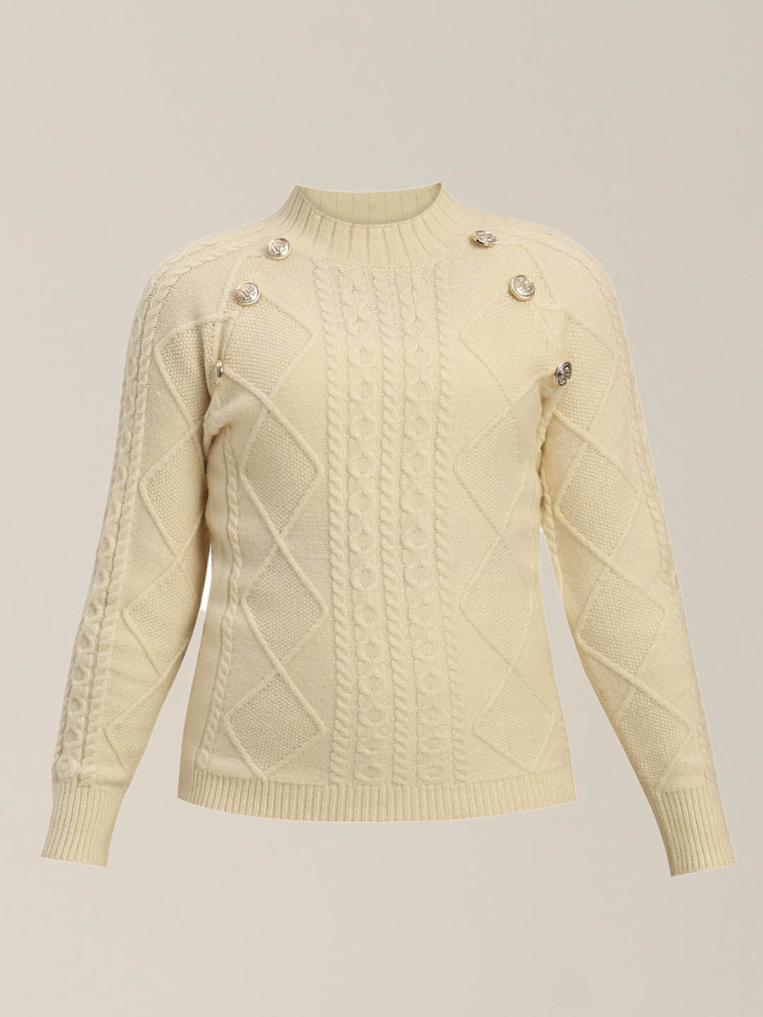 GIRLS Cable Knit Pullover