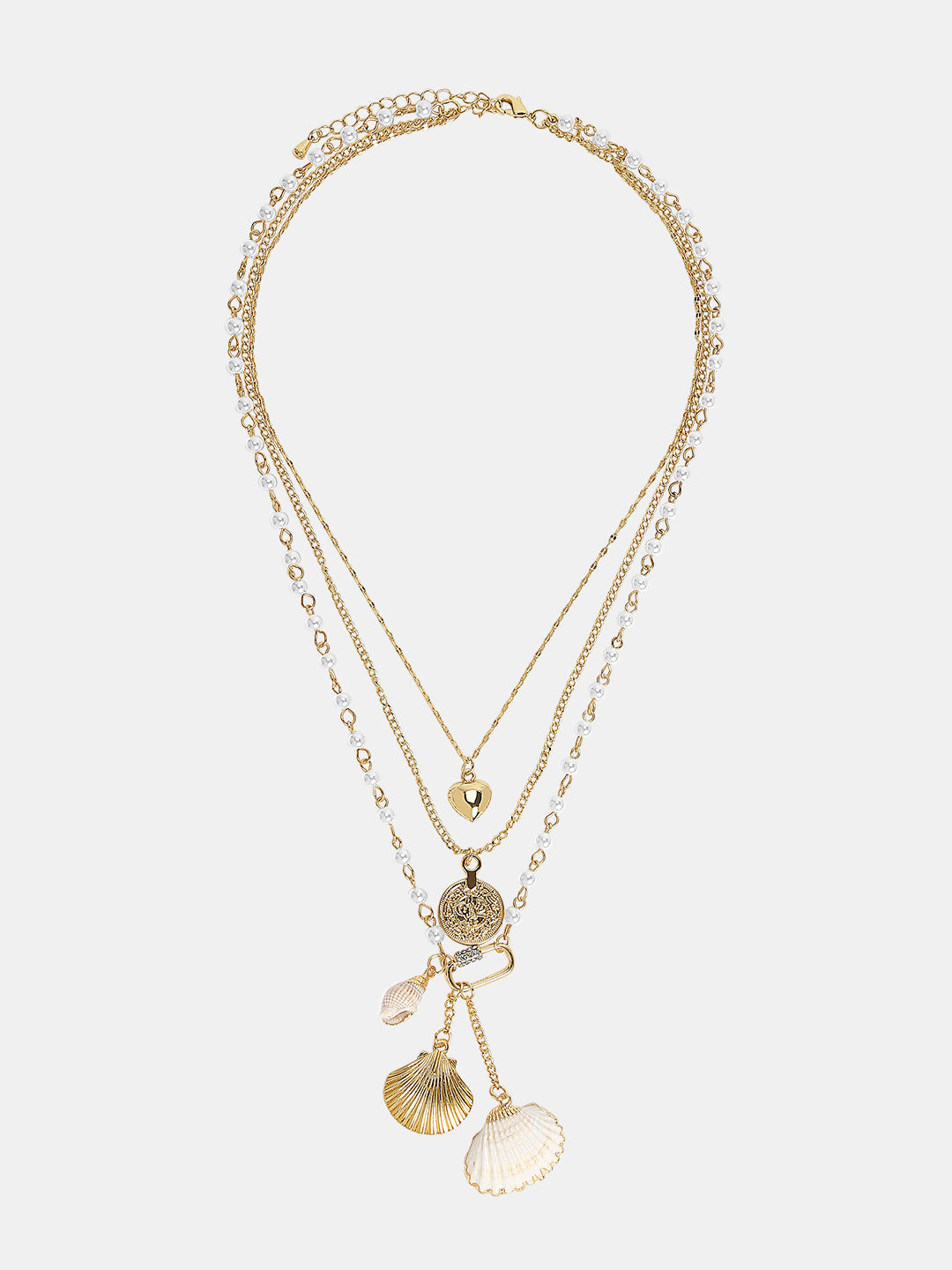 Golden Layered Necklace