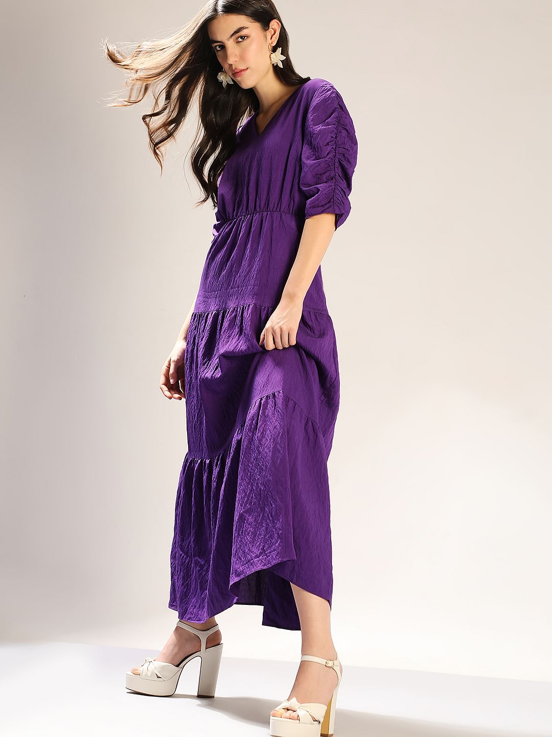 Purple Maxi Dress