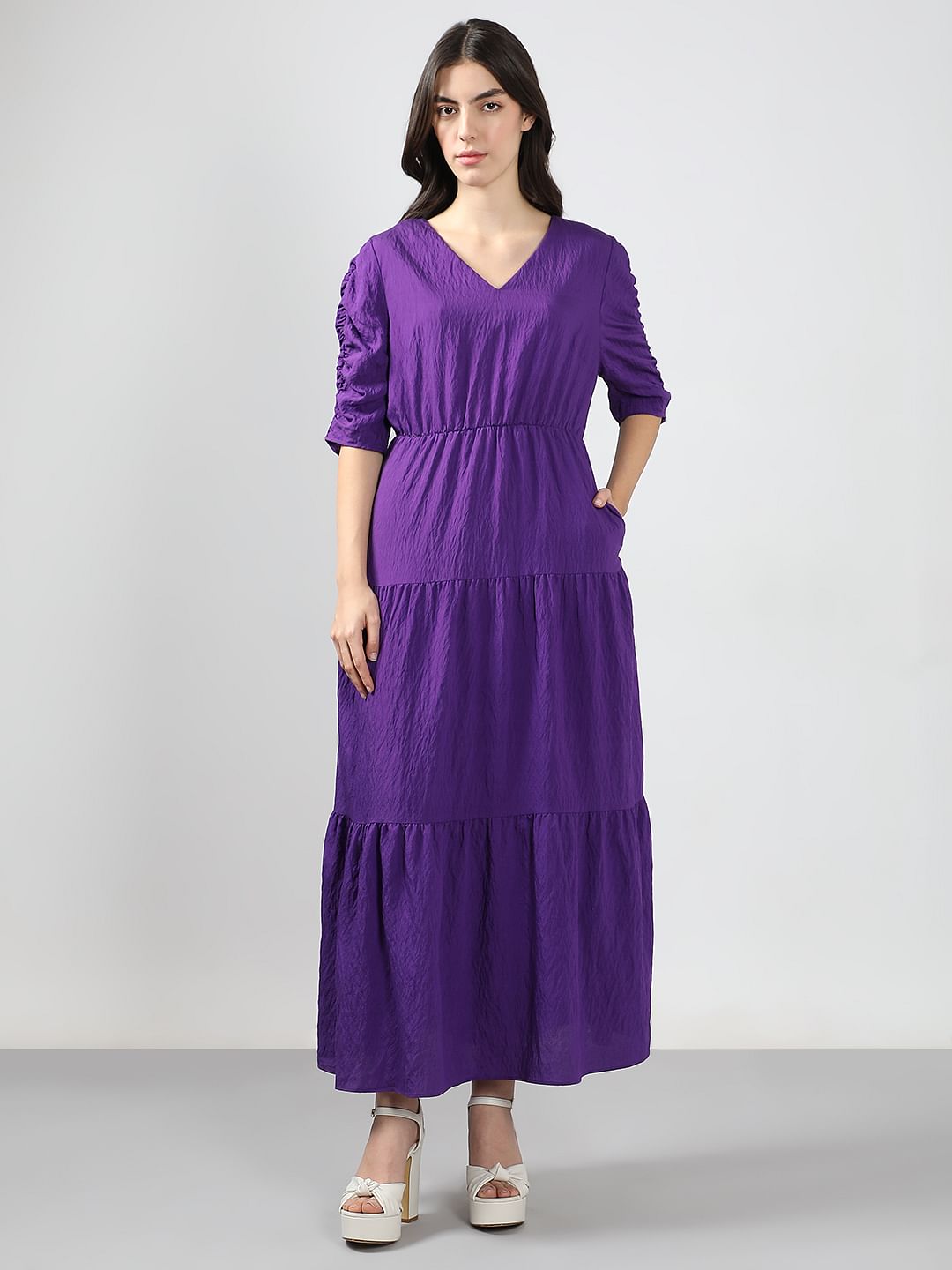 Purple Maxi Dress