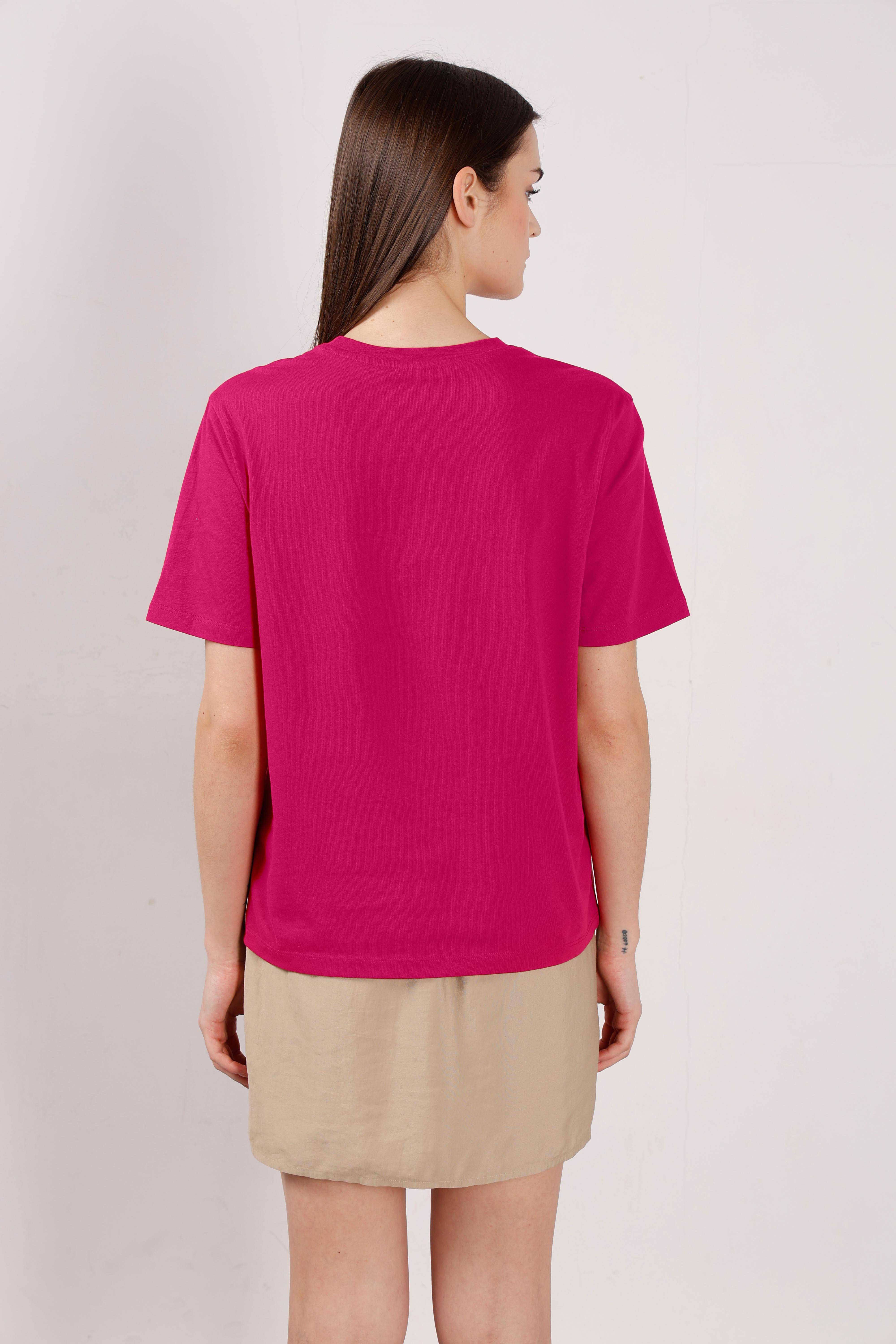 Vero Moda Warm Pink Printed T-Shirt
