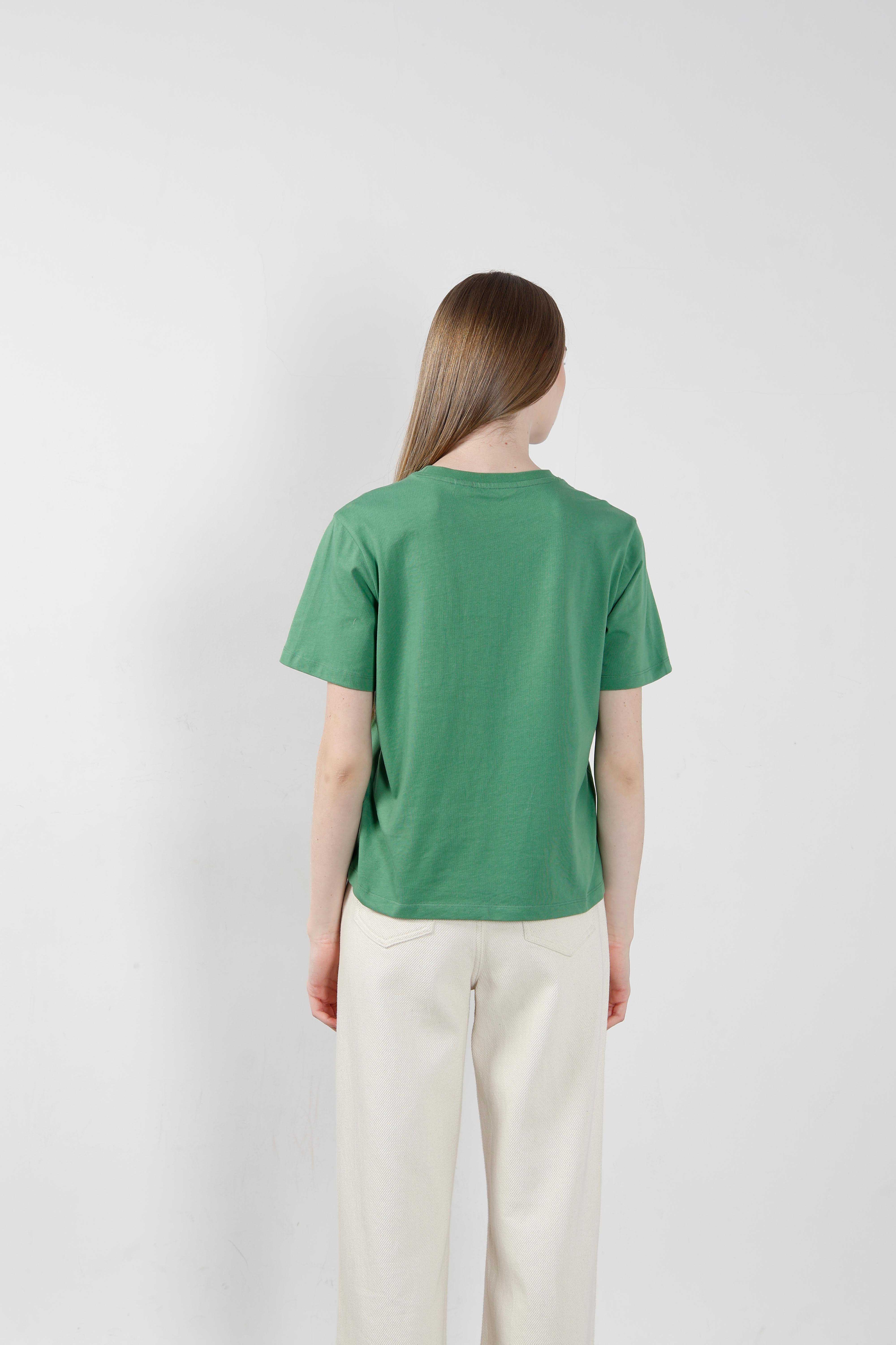 Vero Moda Green Printed T-Shirt