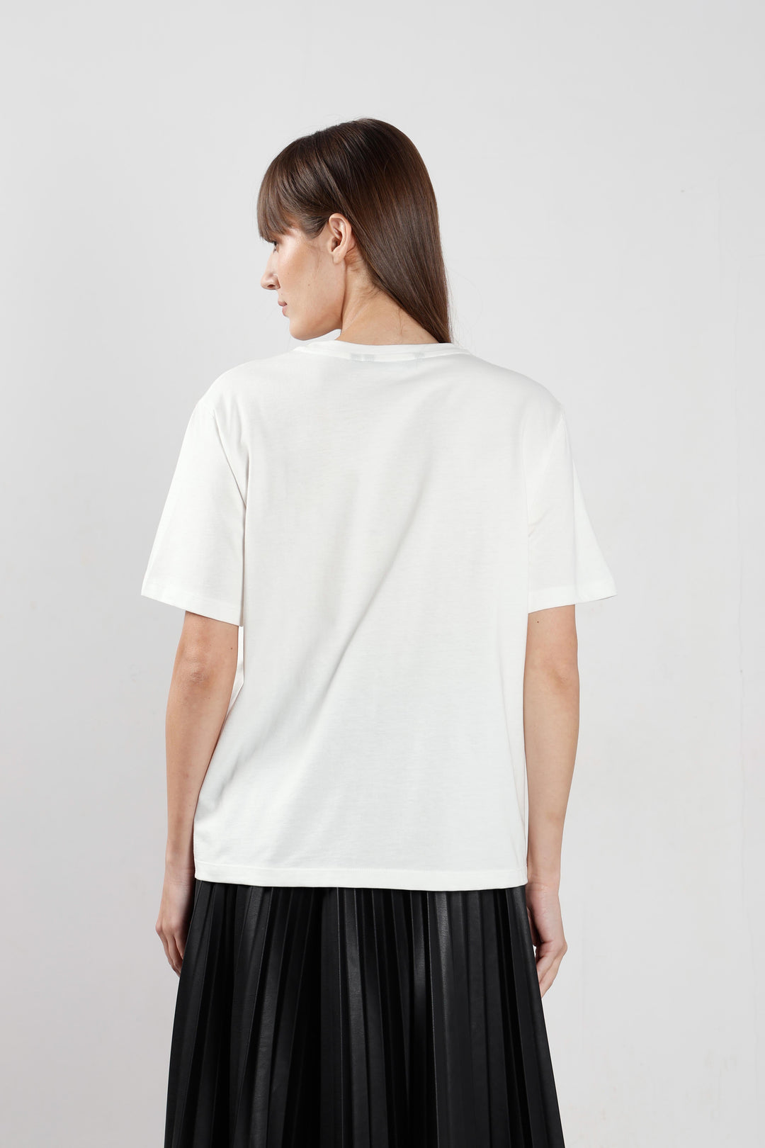 Vero Moda White Printed T-Shirt