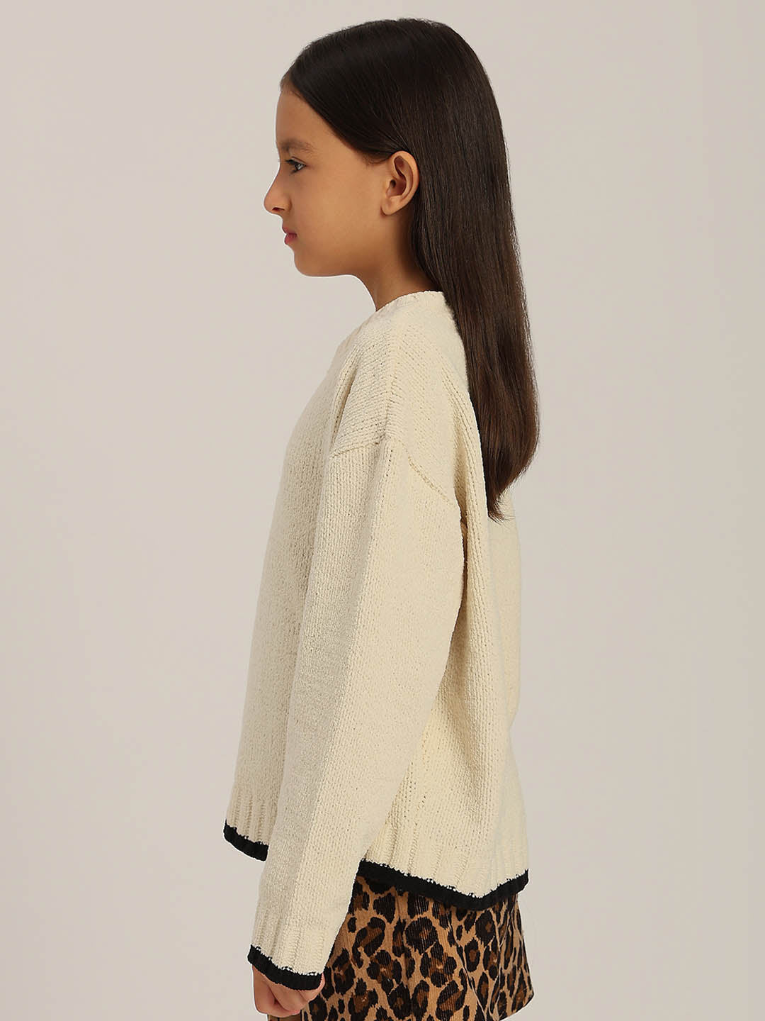 GIRLS O-Neck Pullover