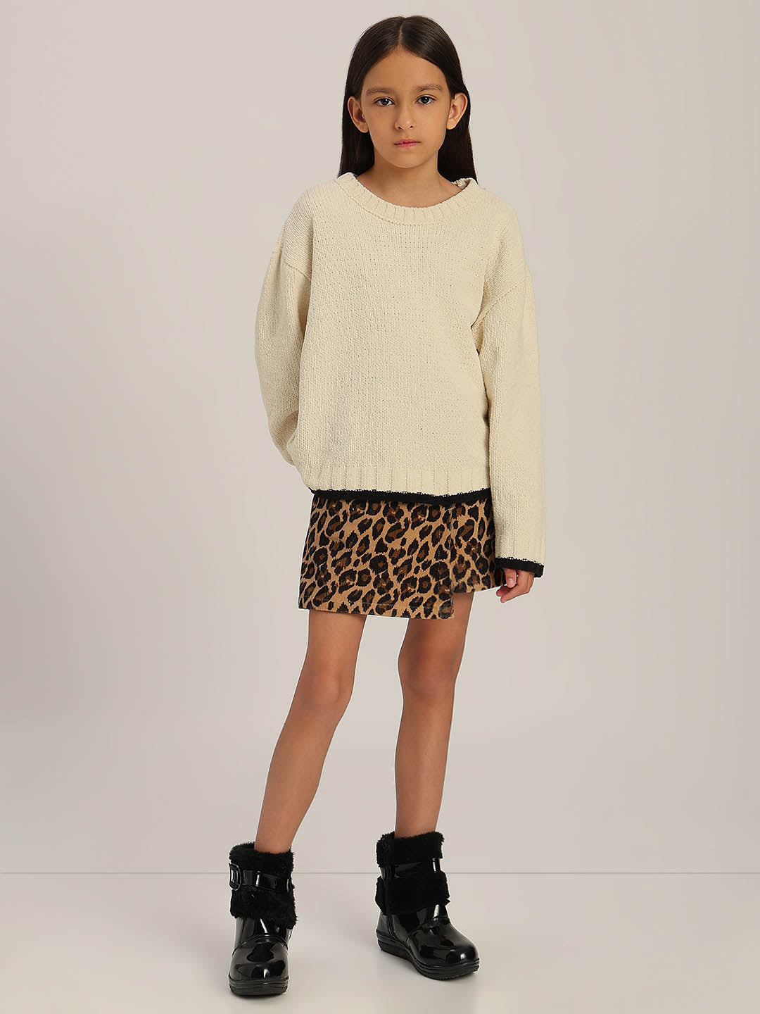 GIRLS O-Neck Pullover