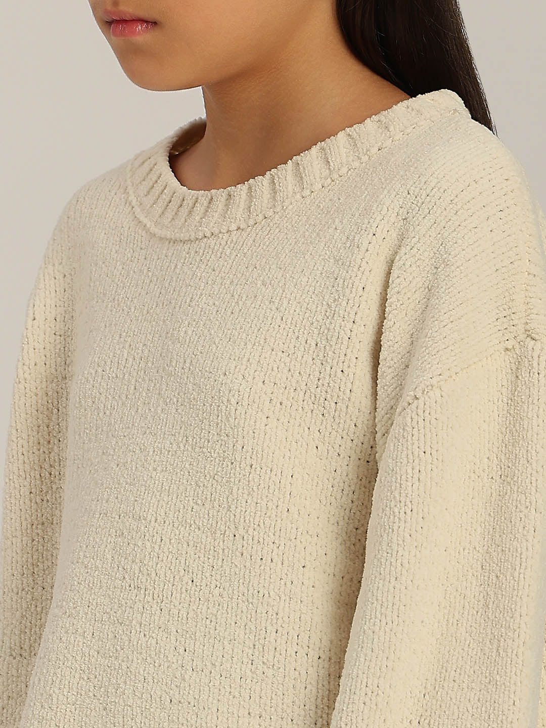 GIRLS O-Neck Pullover