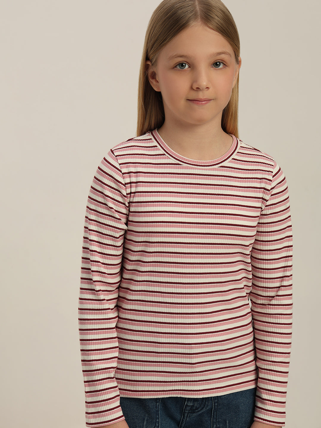 GIRL Striped Top