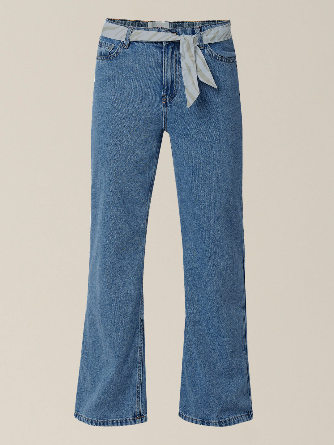 GIRLS Blue Wide Leg Jeans
