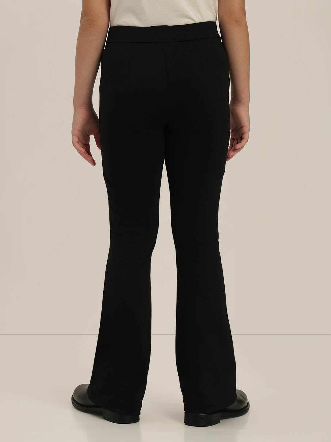 GIRLS Black Flared Pants