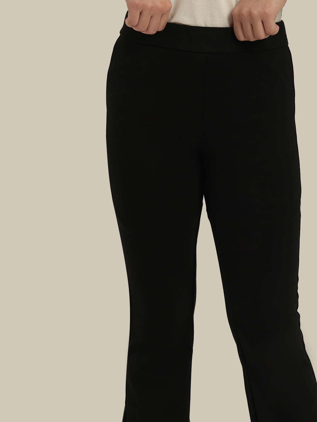 GIRLS Black Flared Pants