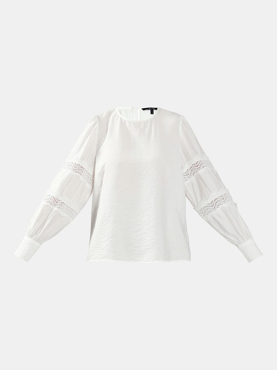 Vero Moda White Puff Sleeves Top