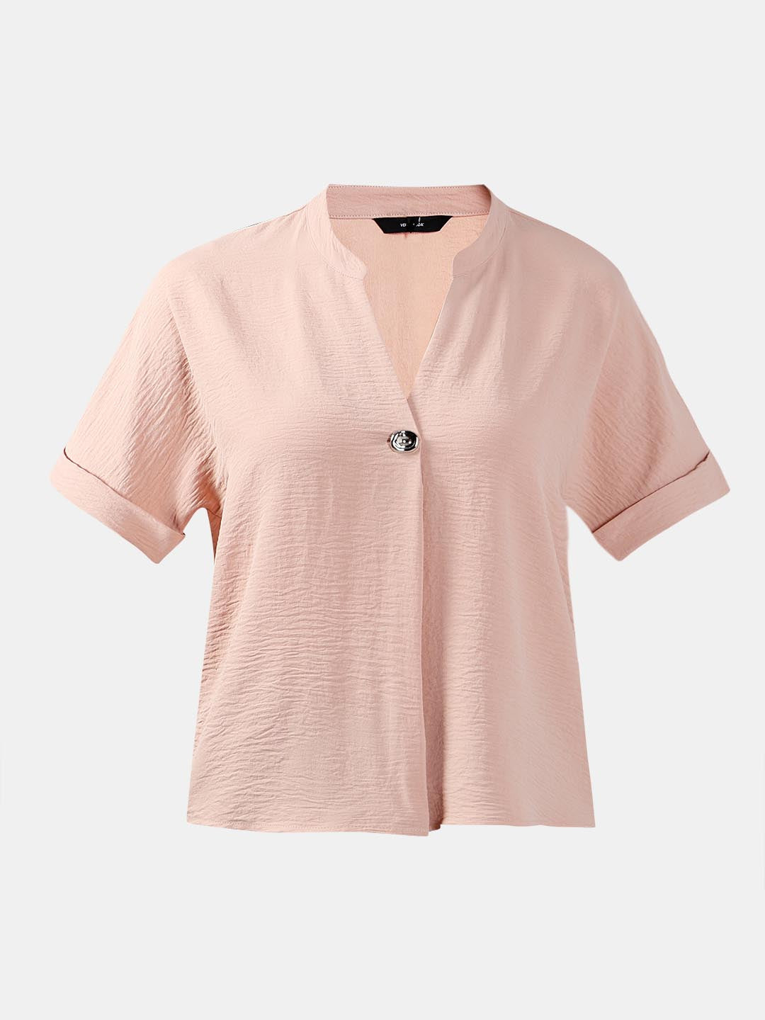 Vero Moda Pink Short Sleeves Top