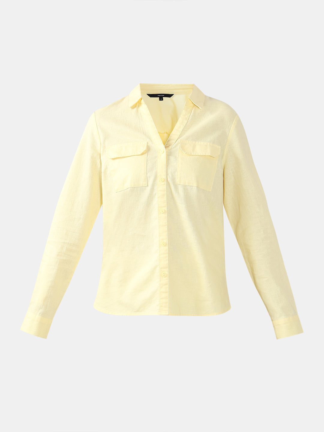 Yellow Full Sleeves Shirt