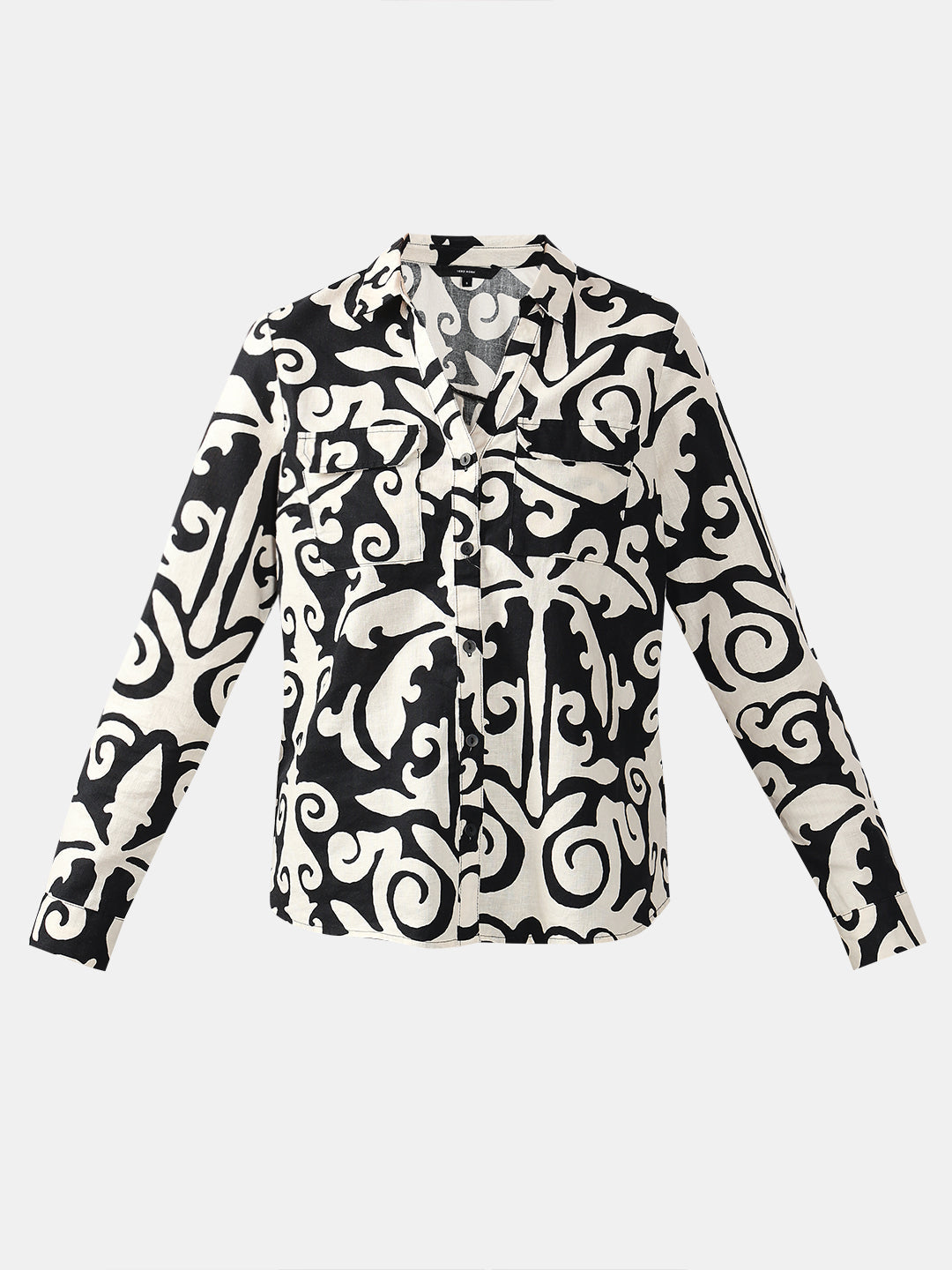 VERO MODA Black & White Printed Shirt