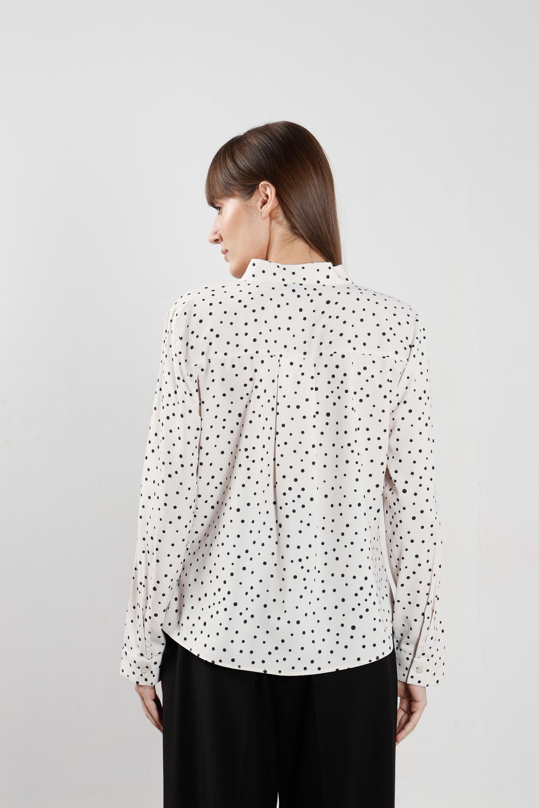 Vero Moda White & Black Printed Top