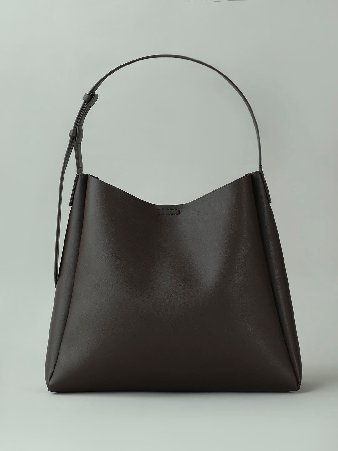 Chocolate Brown Shopper Bag