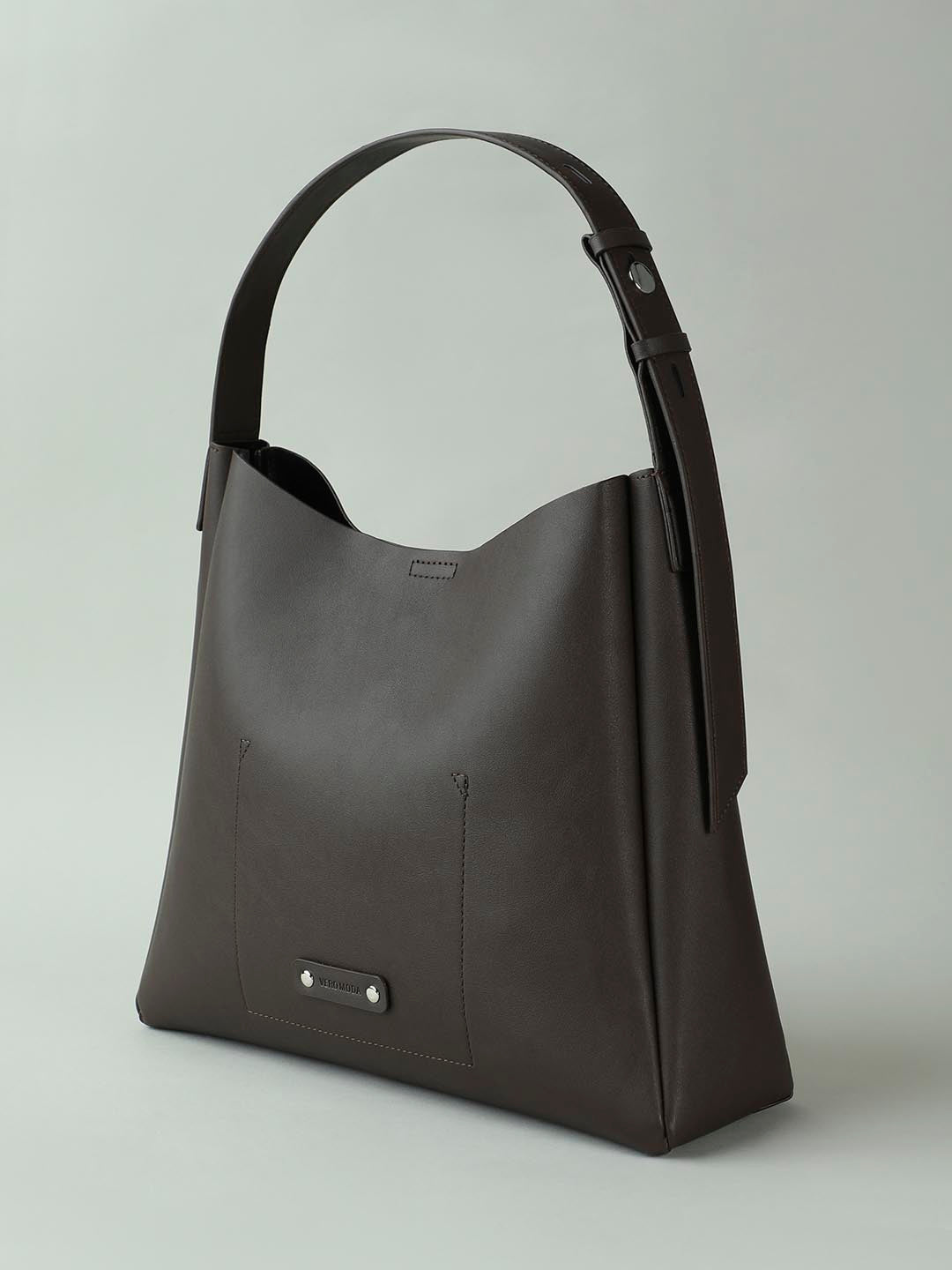 Chocolate Brown Shopper Bag
