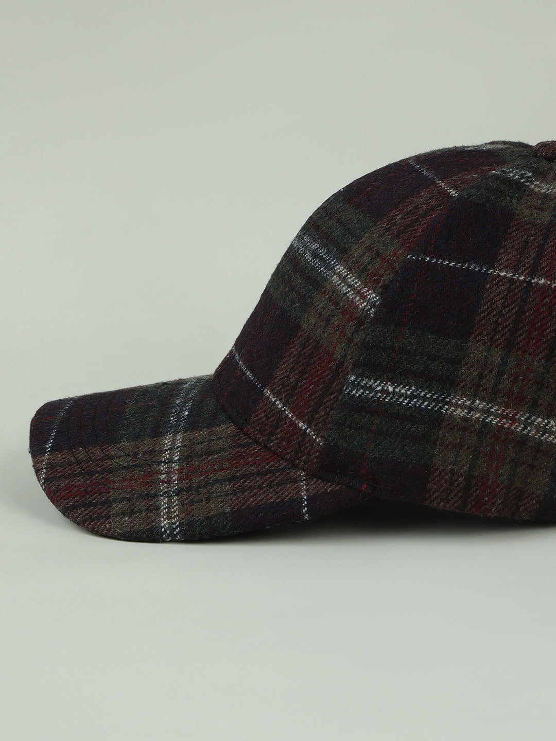 Multi-Colour Check Cap
