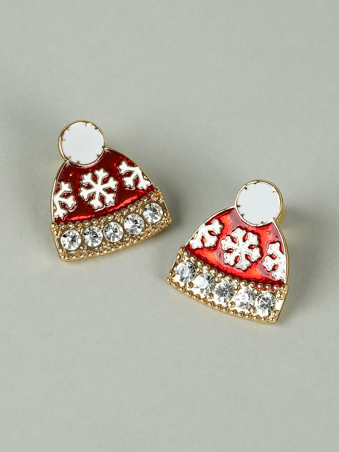 Snow Flake Multi-Coloured Earrings