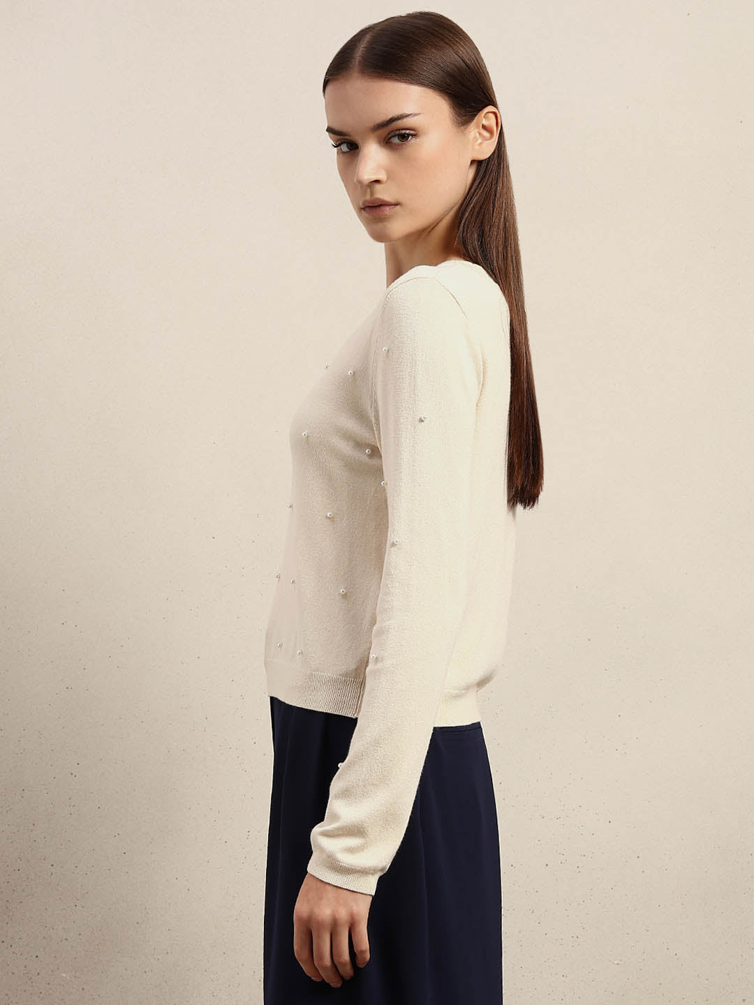 Pearl Embellished Pullover
