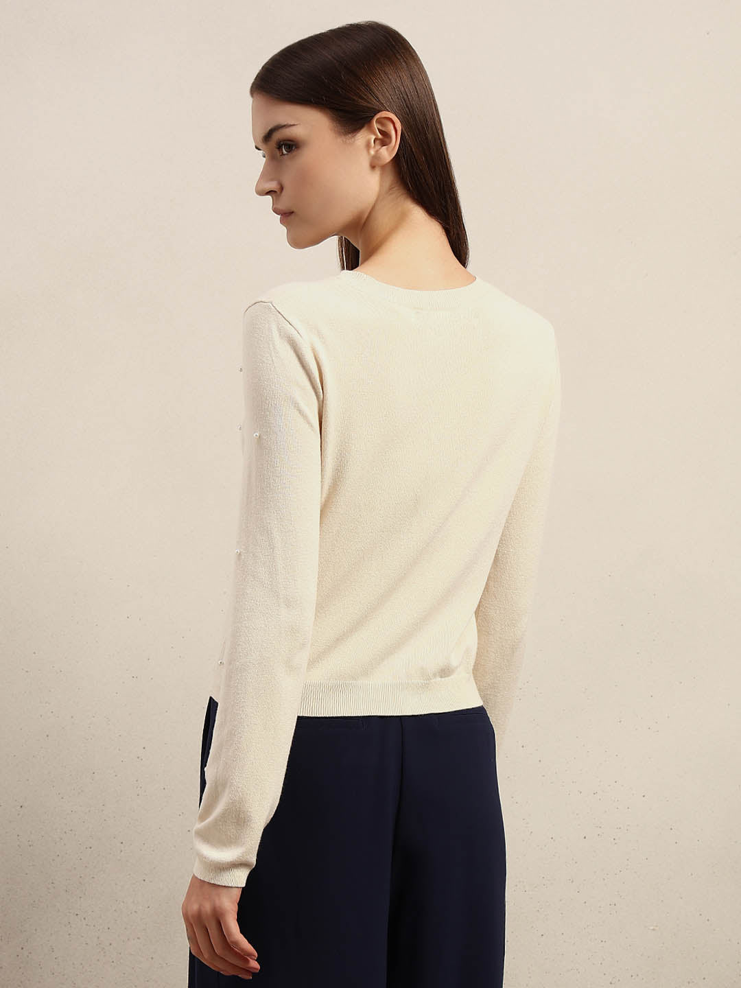 Pearl Embellished Pullover