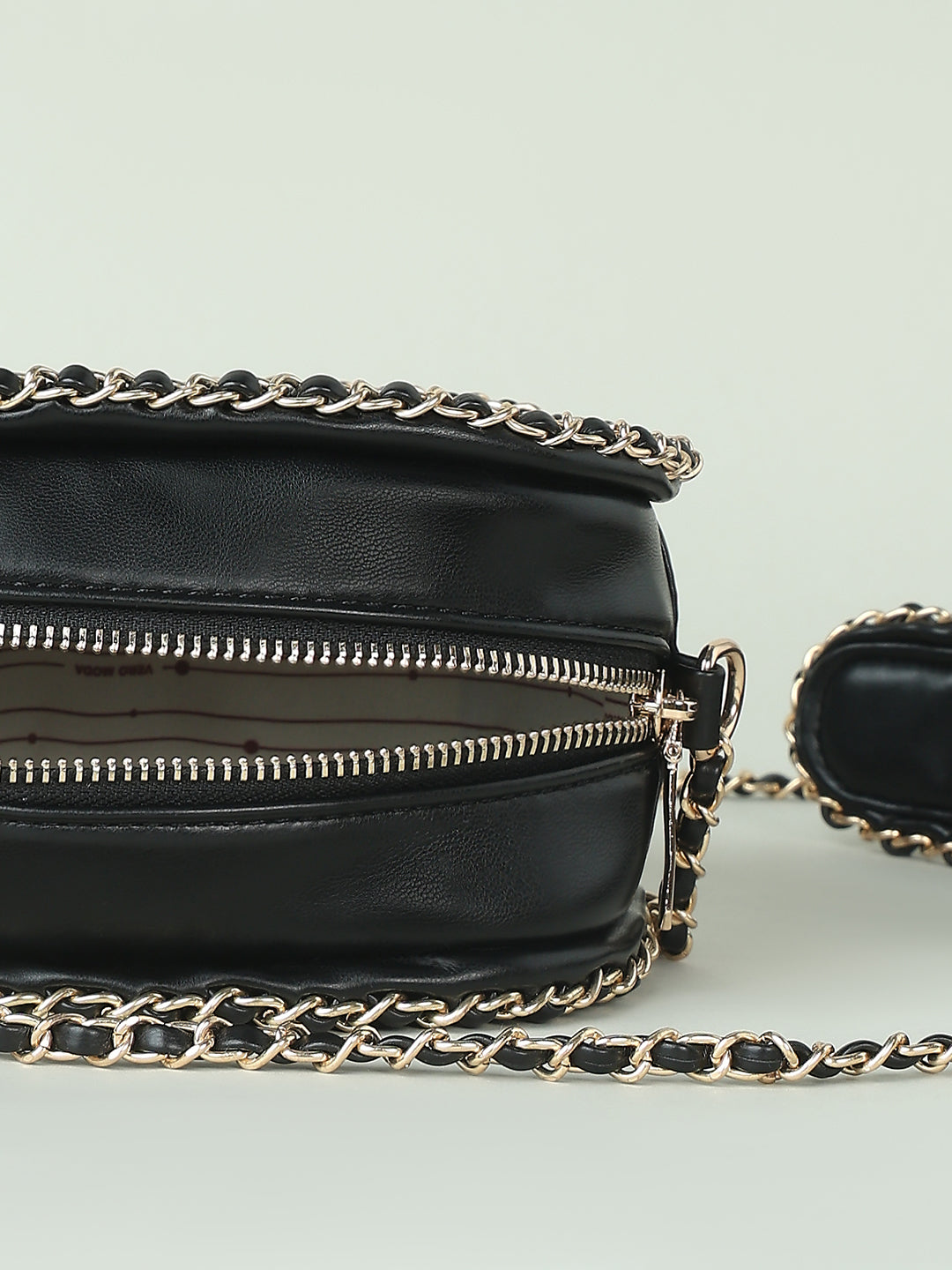 Black & Golden Sling Bag