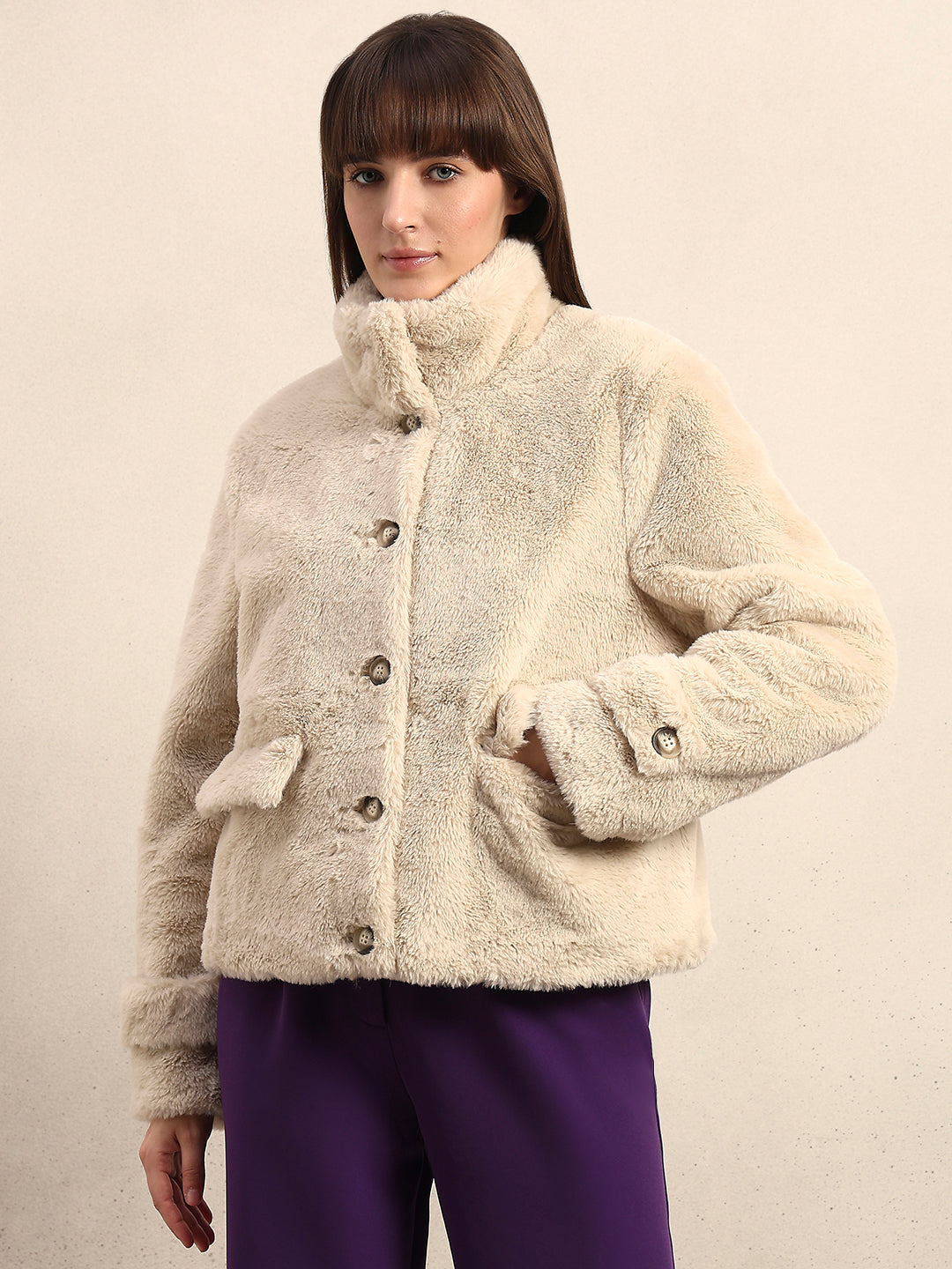 Faux Fur Winter Jacket