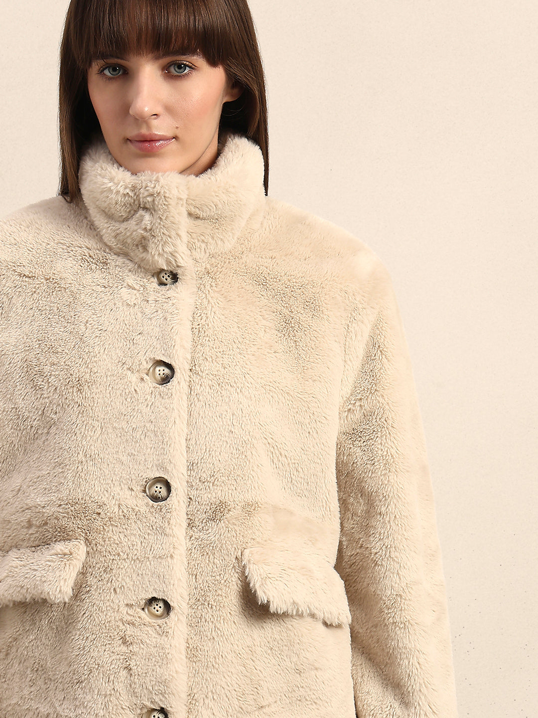 Faux Fur Winter Jacket