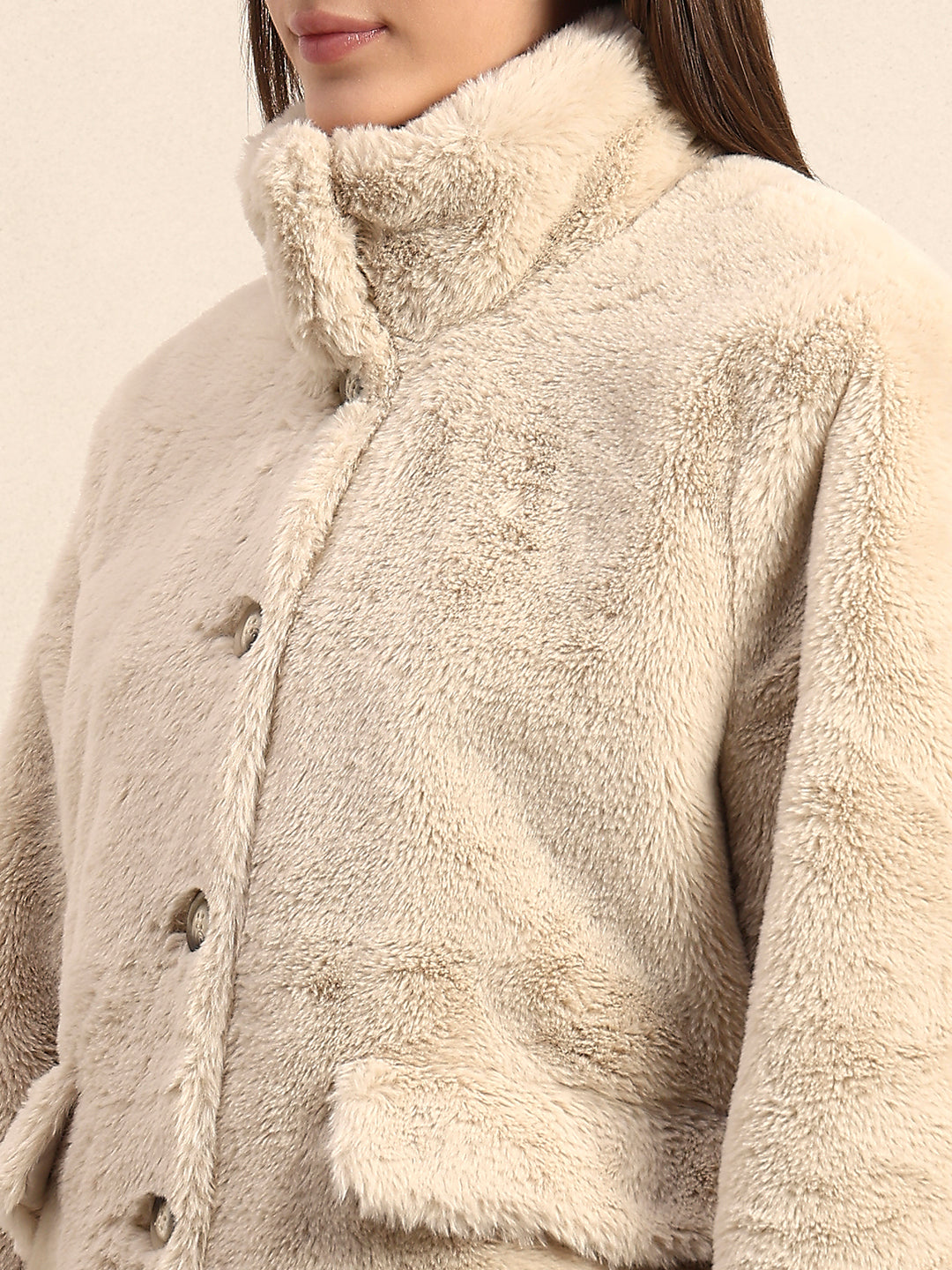 Faux Fur Winter Jacket