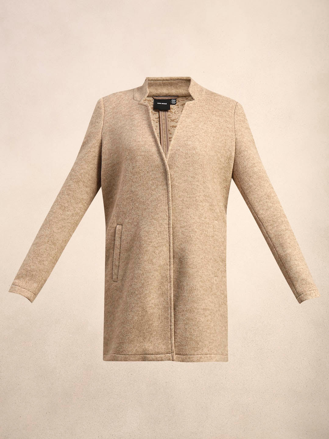 Brushed Beige Coat