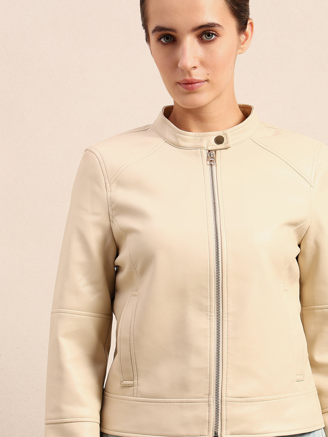 Structured High Neck Jacket