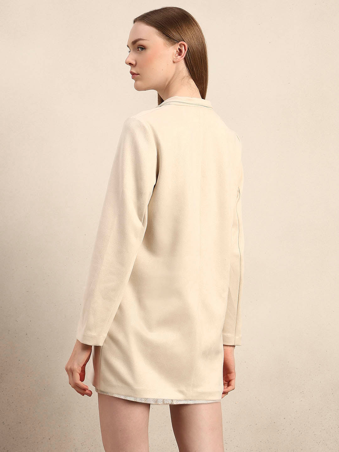 Long V-Neck Jacket