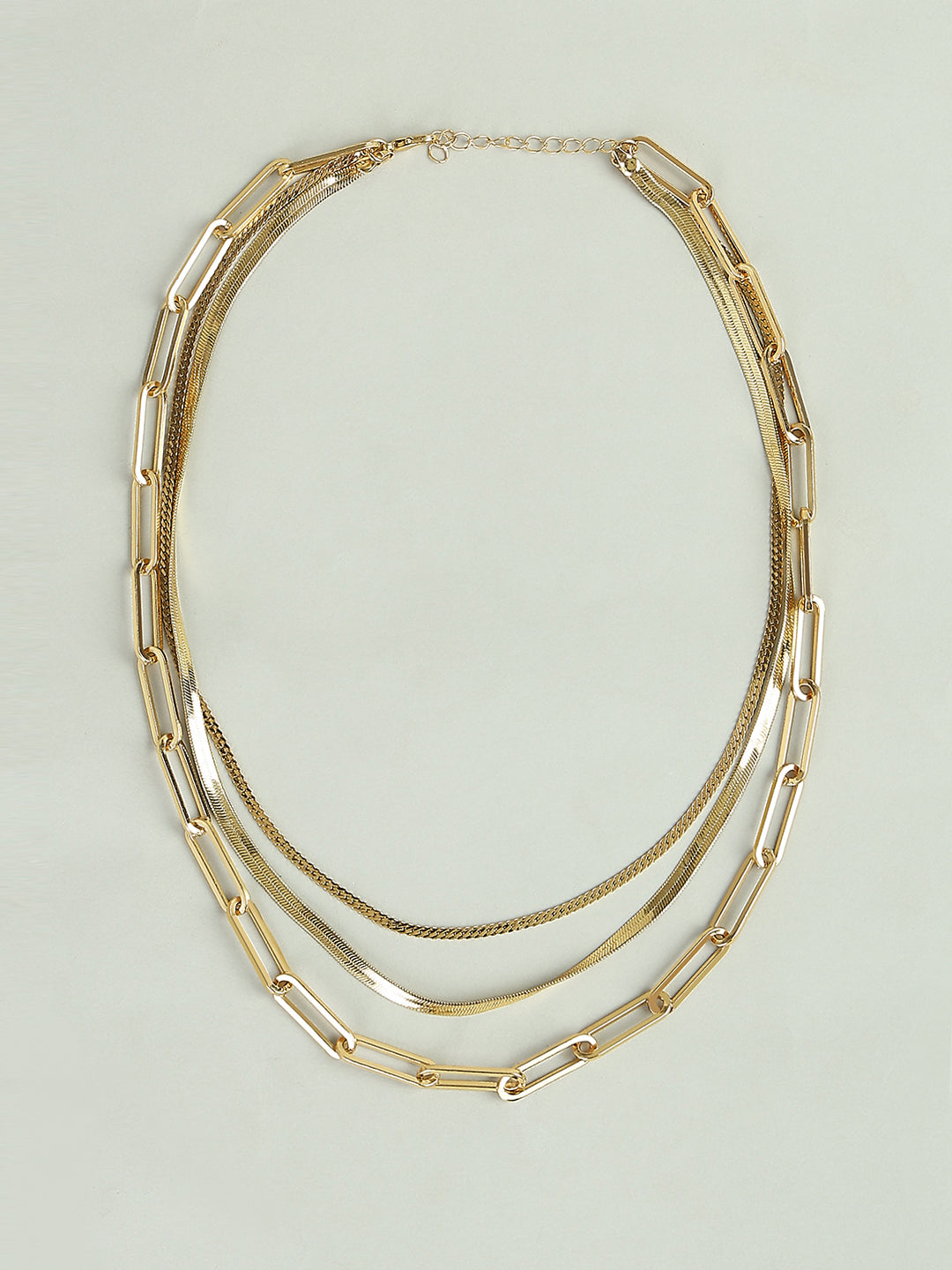 Golden Layered Necklace