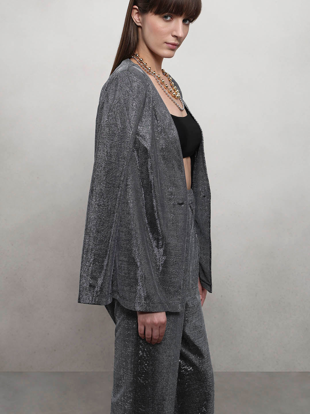 Metallic Blazer
