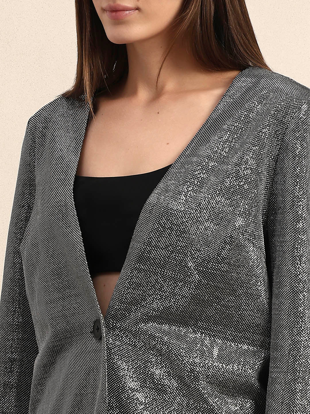 Metallic Blazer