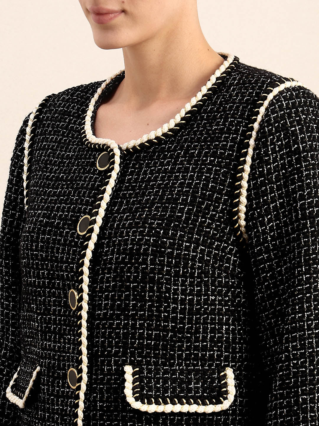 Black Tweed Jacket