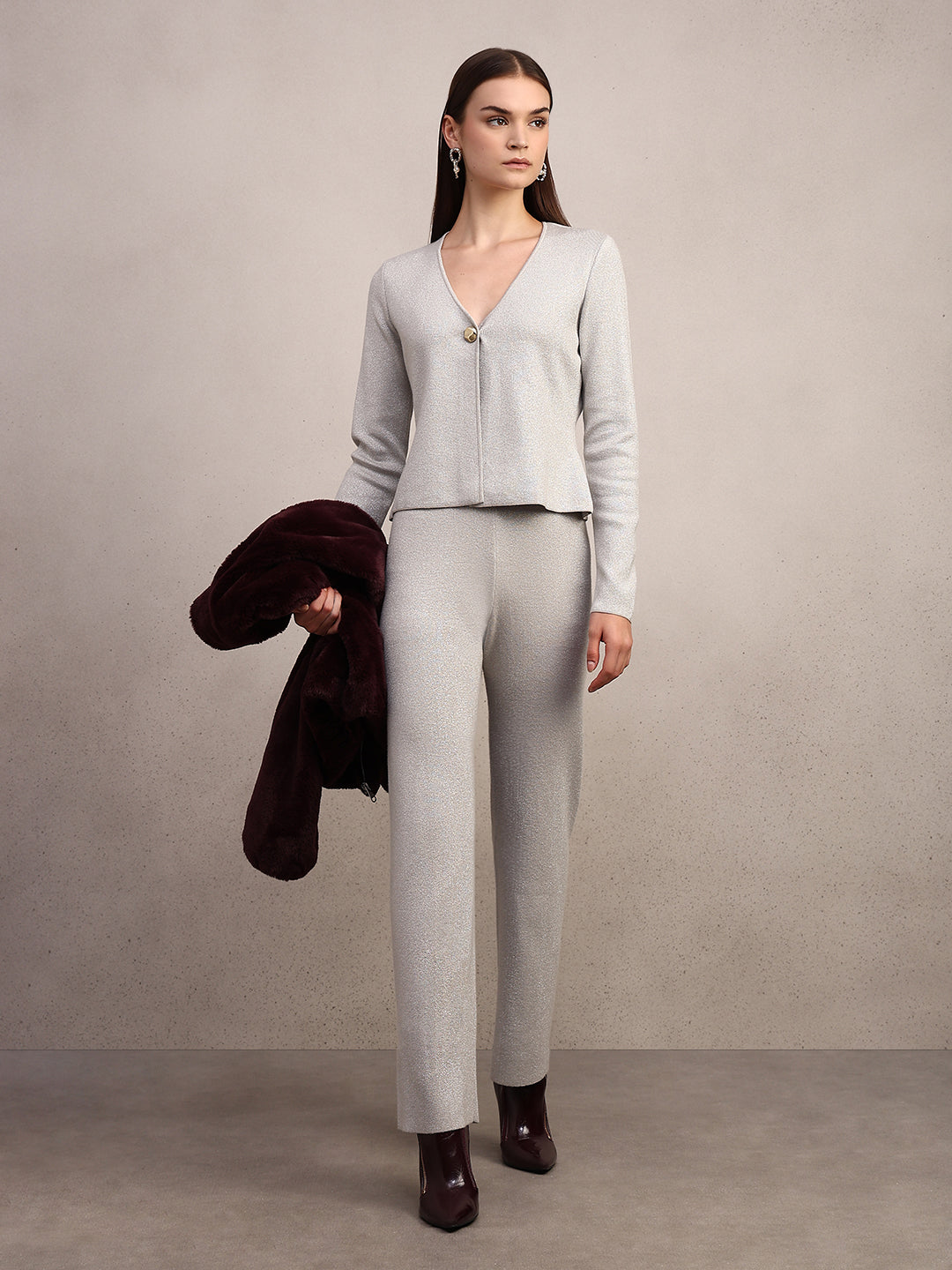 Ribbed Slim Fit Pants