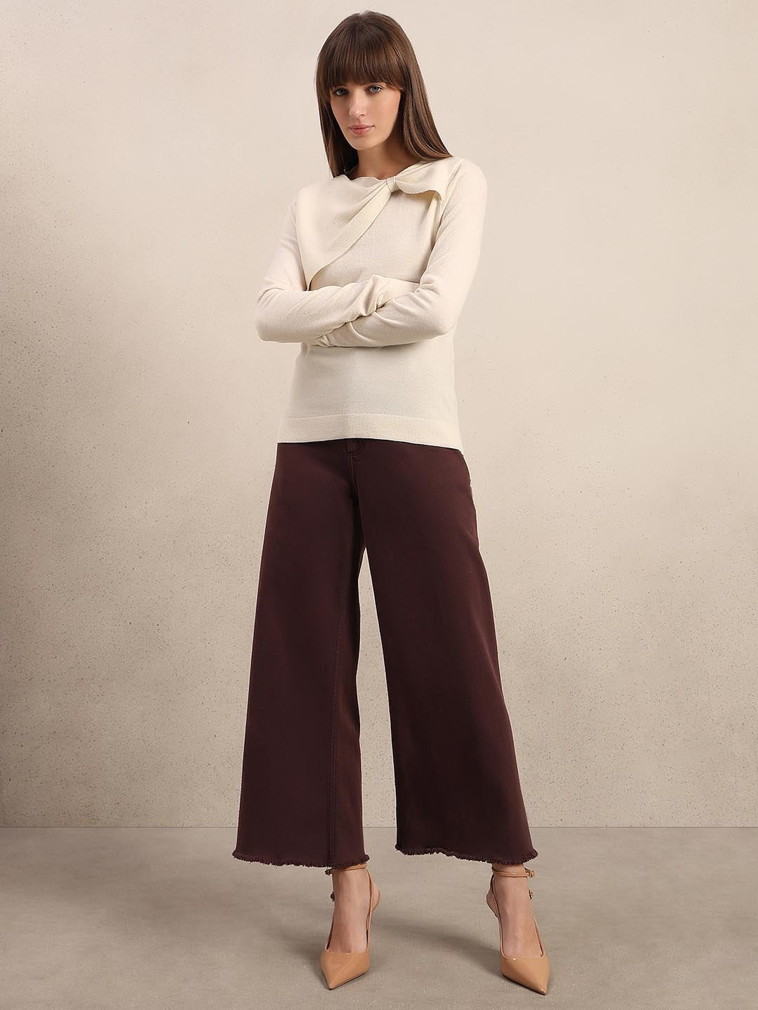 Off-White Knitted Pullover