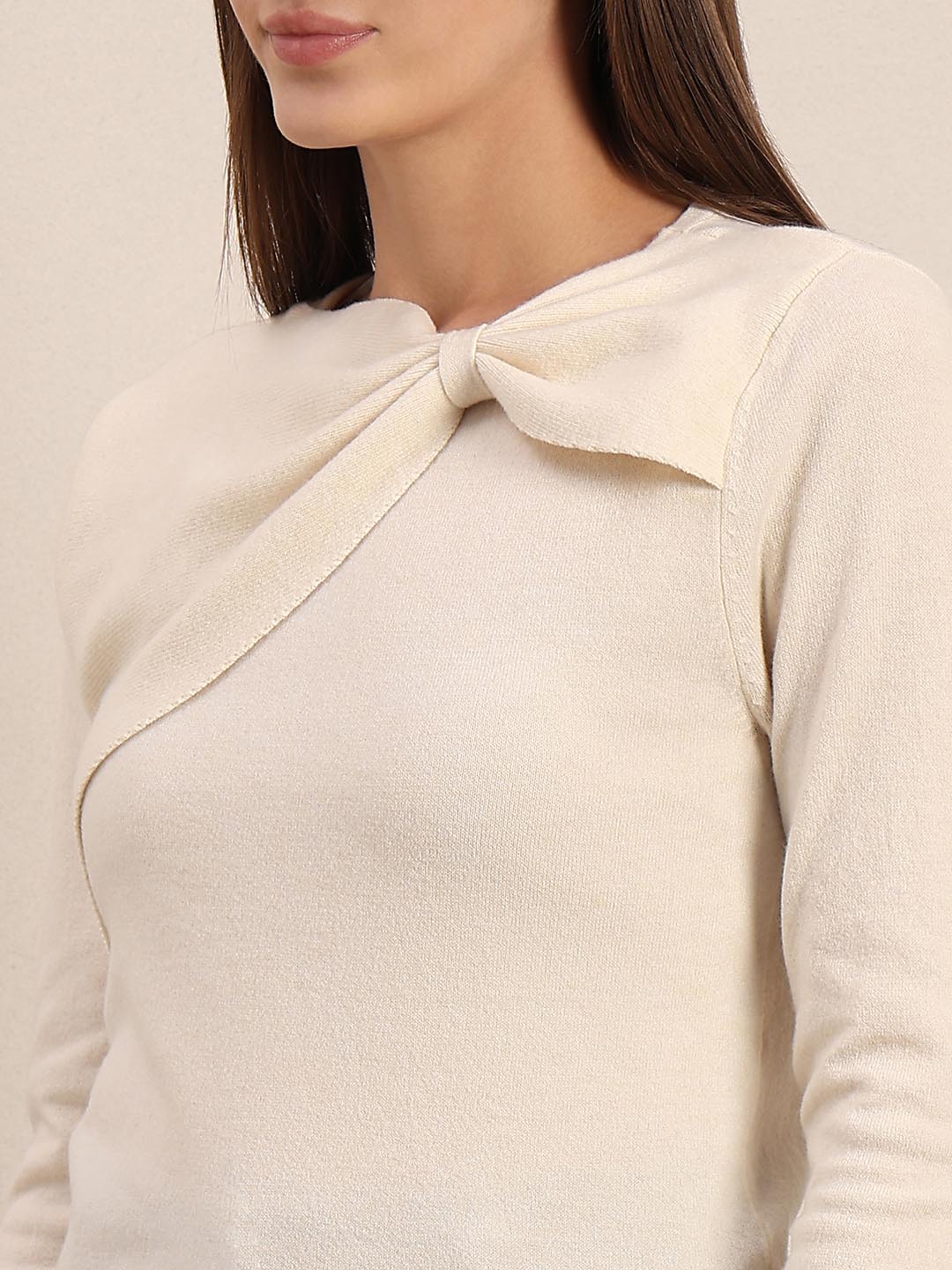 Off-White Knitted Pullover