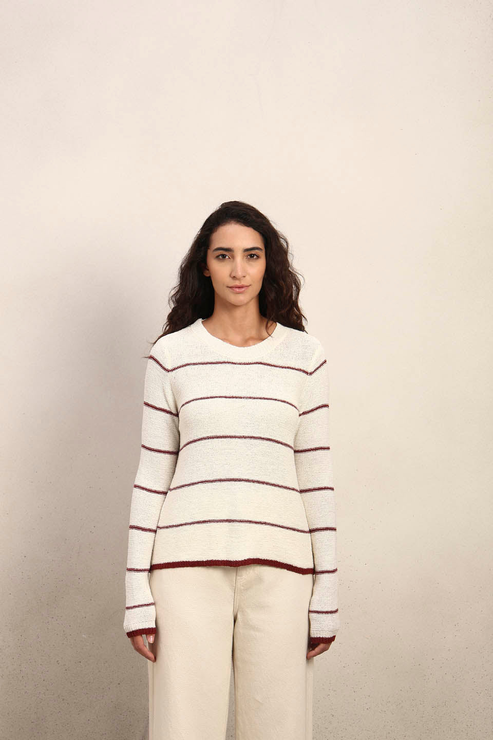 Striped Knitted Pullover