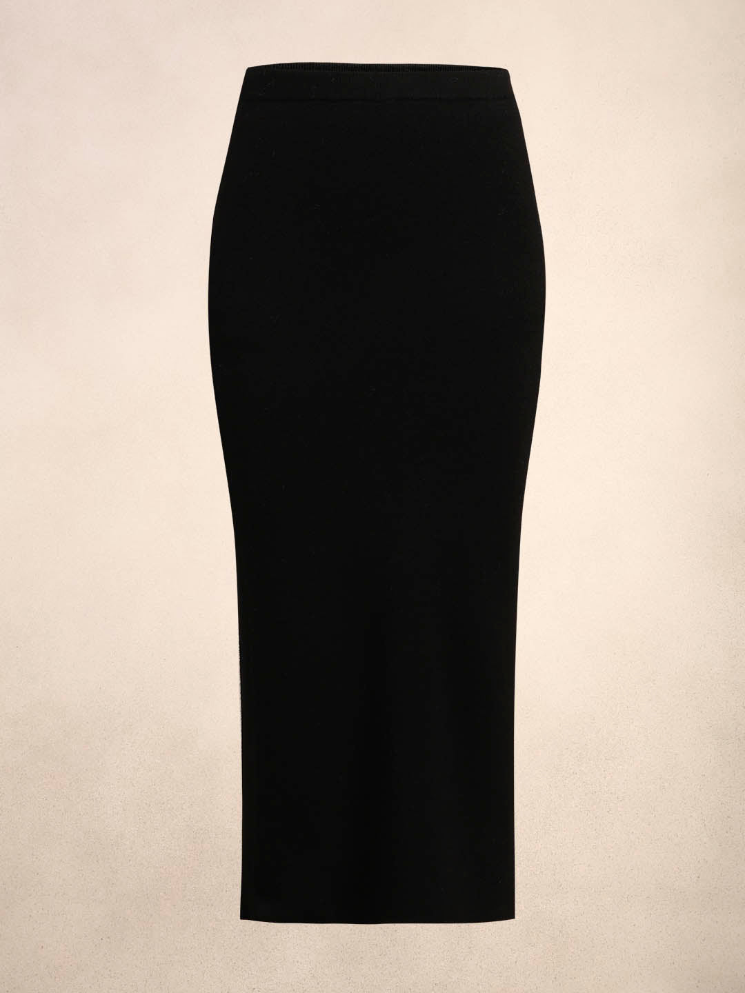 Knitted Bodycon Midi Skirt