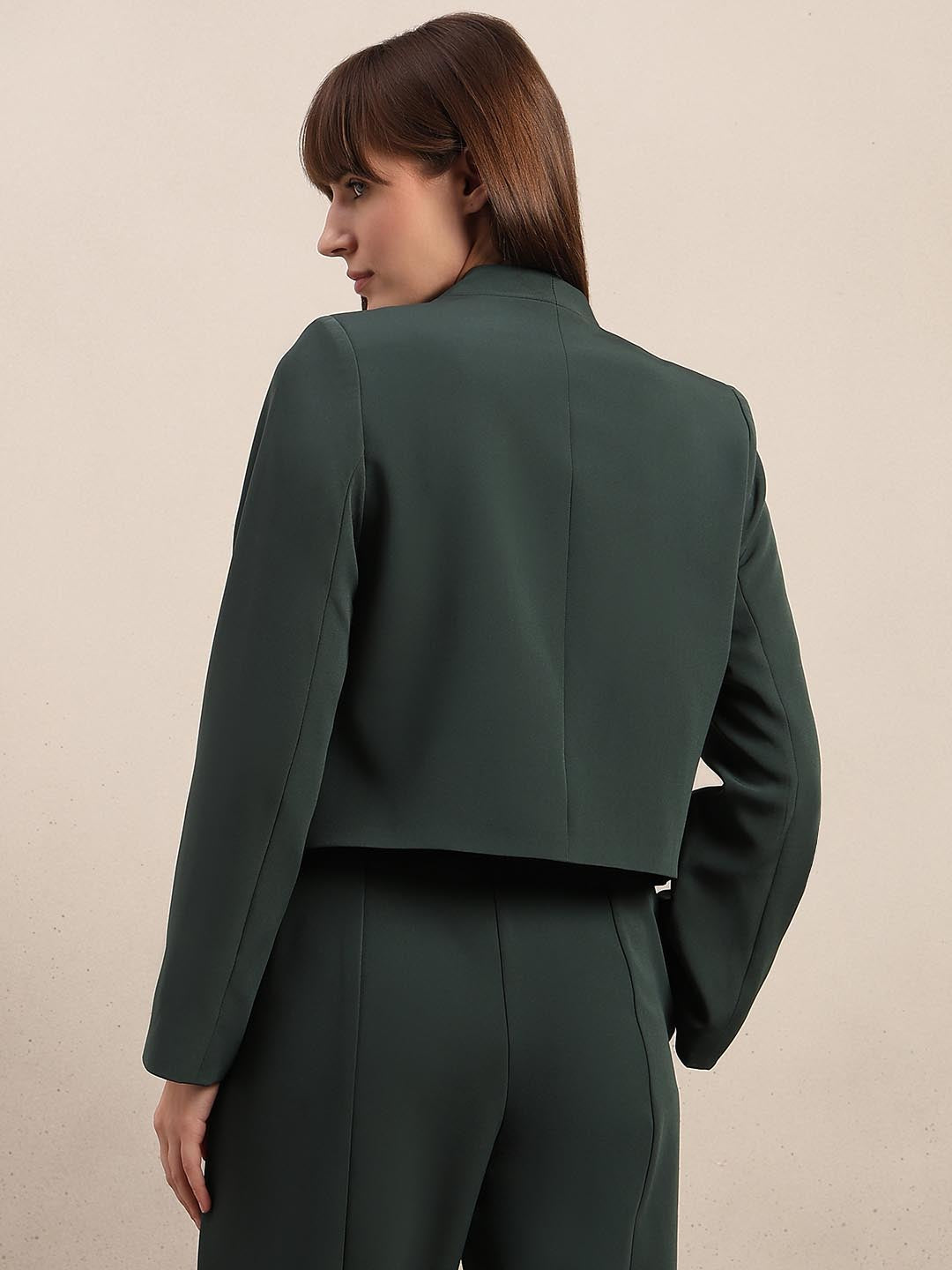 Dark Green Tailored Blazer