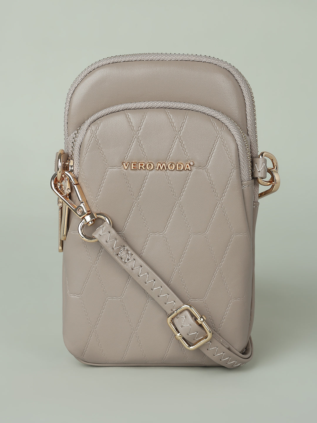 Beige Small Sling Bag
