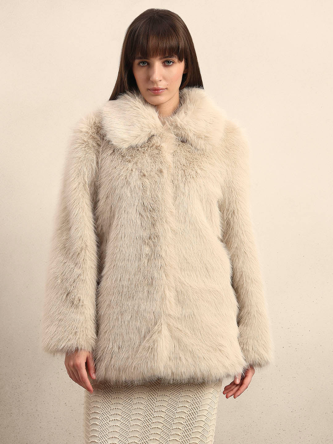 Faux Fur Coat